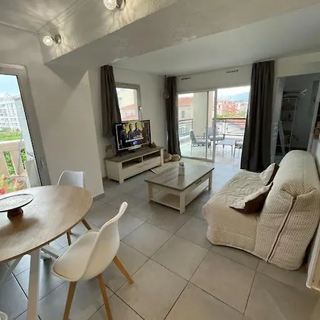 Apartment T2 Lumineux A Pied Terrasse Piscine Cannes